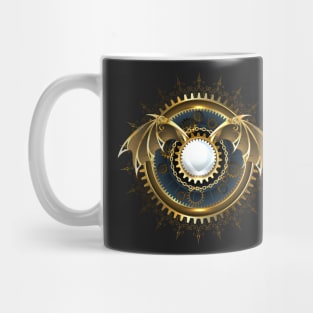 Mechanical Dragon Wings with a Lens ( Steampunk wings ) Mug